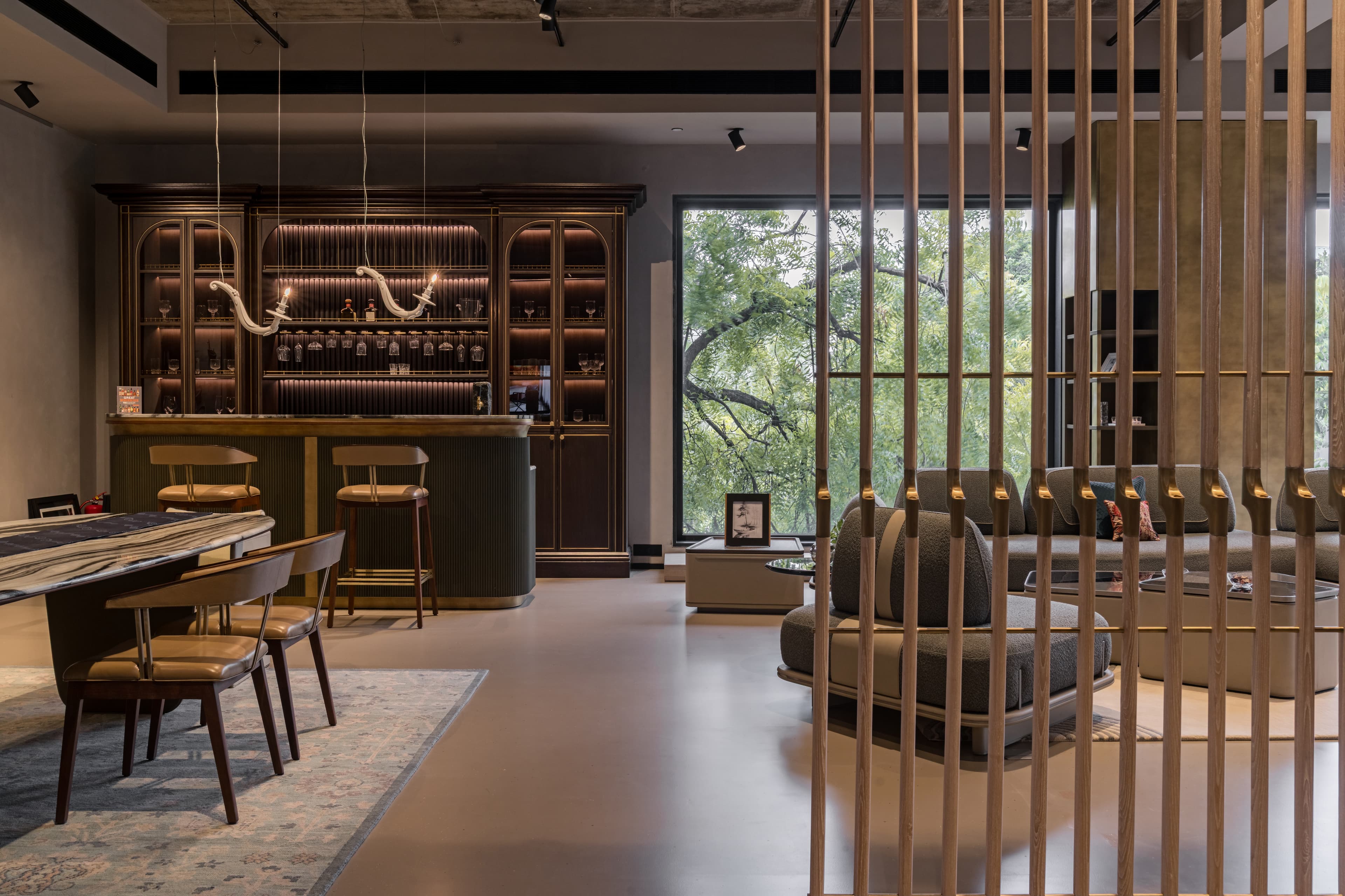 ARTYK showroom — curated vignette