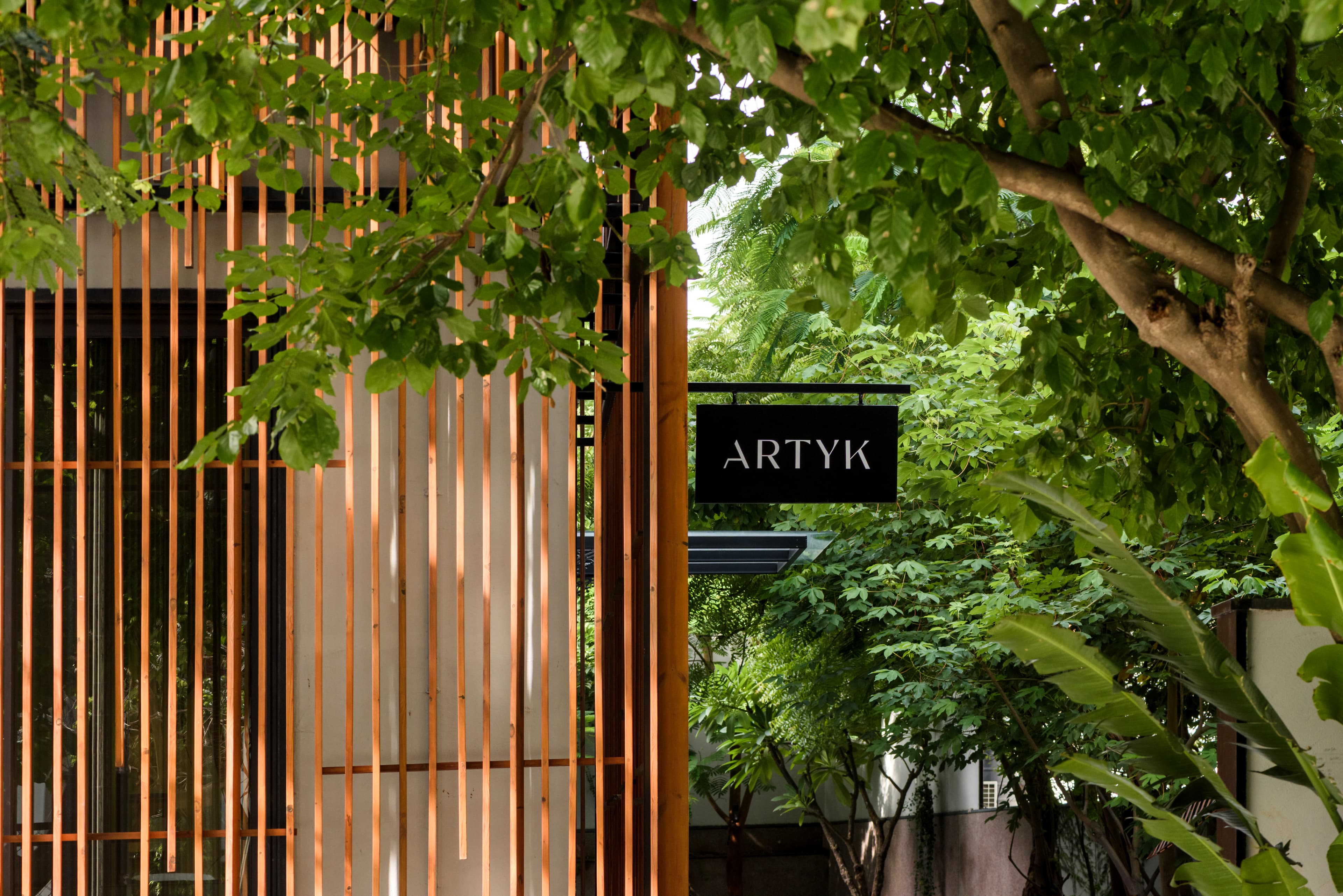 The entrance to ARTYK